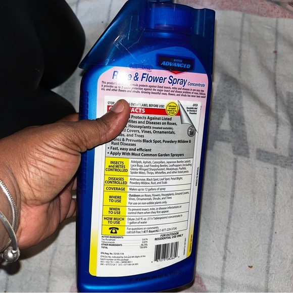 Advanced Rose & Flower Spray Concentrate - Blue - Picture 2 of 2